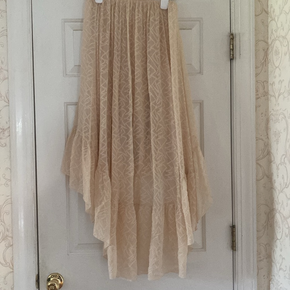 Free People High Low Silk dress XS - Picture 2 of 7
